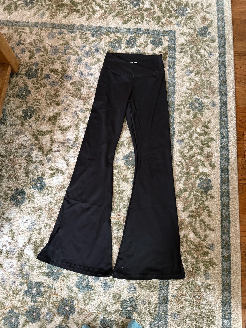Hollister Black Flare Yoga Pants